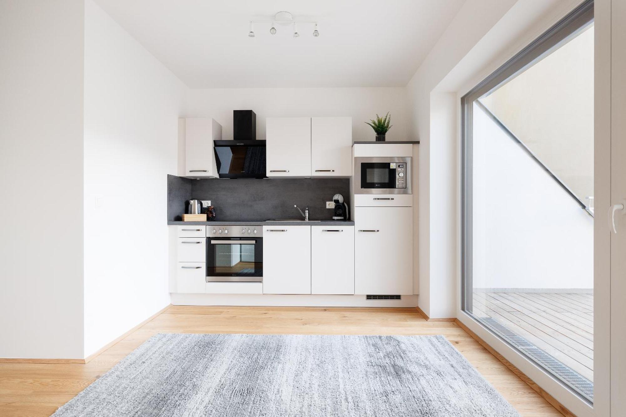 Symphony Apartments 42 - Modern Loft With Terrace And Grill In Central Location Bécs Kültér fotó